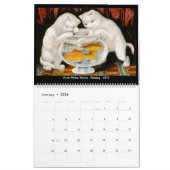 Calendrier Courrier & Ives - Collection Kitten (Jan 2026)