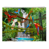 CALENDRIER COURTIERS DE PARROT (Dos)