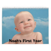 Calendrier Couverture du calendrier, première année de Noah (Protection)