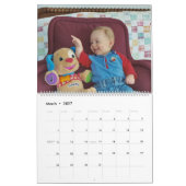 Calendrier couverture, une année de nounours (Mar 2027)