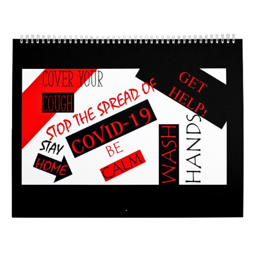 CALENDRIER COVID19 (Dos)