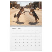 Calendrier Cowboy Petit Chien (Jan 2027)