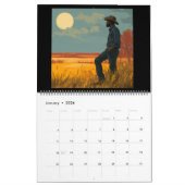 CALENDRIER COWBOY SWAG (Jan 2026)