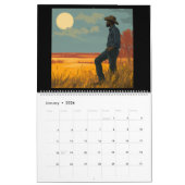 CALENDRIER COWBOY SWAG (Jan 2026)