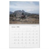 Calendrier Cowgirl calendar (Jan 2026)