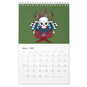 Calendrier Crâne 💀 Mort Collection de Crâne métallique 🔥 (Mar 2027)