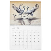 Calendrier Cranes in Ink – A Journey Through Seasons 2026 (Mar 2026)