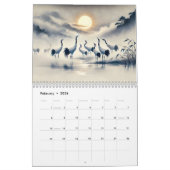 Calendrier Cranes in Ink – A Journey Through Seasons 2026 (Feb 2026)
