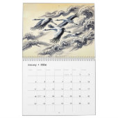 Calendrier Cranes in Ink – A Journey Through Seasons 2026 (Jan 2026)