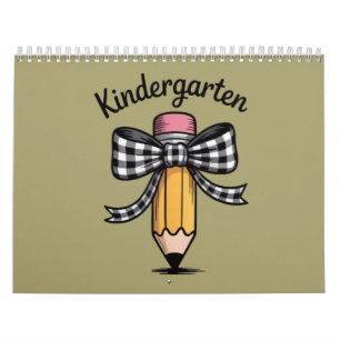 Calendrier Crayon Coquet à Arc École Maternelle Enseignante