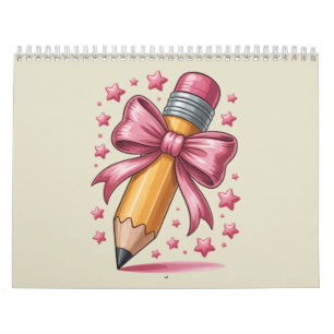 Calendrier Crayon Coquette Arc Prof Appreciation École