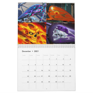 Calendrier Crazy Horse Custom Paint 2021
