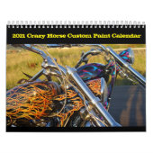 Calendrier Crazy Horse Custom Paint 2021 (Protection)