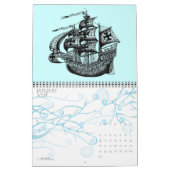 Calendrier créatif de l'art 2014 à l'encre de (Jan 2027)