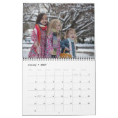 Calendrier Création de souvenirs Photos 2026 (Jan 2027)