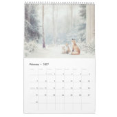 Calendrier Créatures boisées : Art de la nature (Feb 2027)