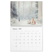 Calendrier Créatures boisées : Art de la nature (Feb 2027)