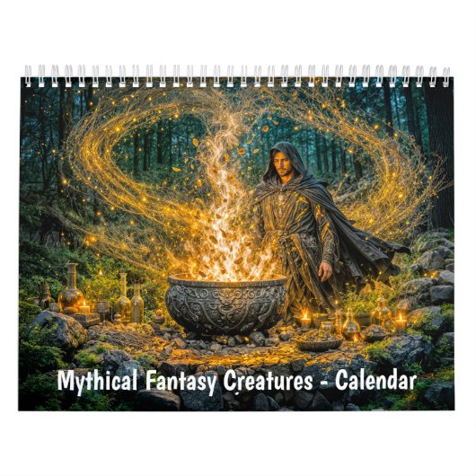 Calendrier Créatures Fantastiques Mythiques (Protection)