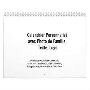 Calendrier Créez Votre Propre