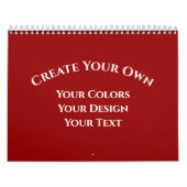 Calendrier Créez votre propre (Protection)