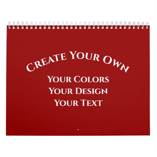 Calendrier Créez votre propre (Protection)