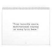 Calendrier Créez votre propre devis personnalisé (Protection)