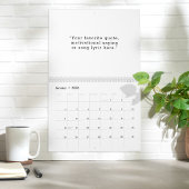 Calendrier Créez votre propre devis personnalisé