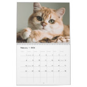 Calendrier Créez votre propre mignonne amusant chat animal de (Feb 2026)