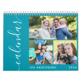 Calendrier Créez votre propre minimum de 3 photos Collage Scr (Protection)