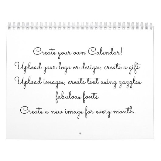 Calendrier Créez votre propre personnalisation (Protection)