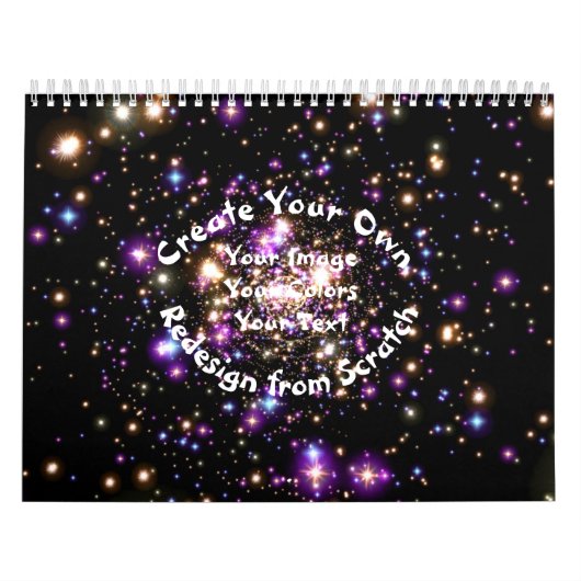 Calendrier Créez votre propre personnalisation (Protection)