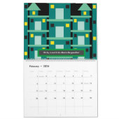 Calendrier Crescent nouveaux modèles quarts colorés Shakespea (Feb 2026)