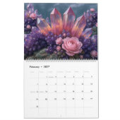 Calendrier cristal de guérison, cristal (Feb 2027)