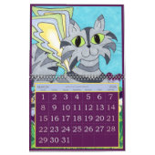 Calendrier Critères colorés Imaginaires mignons Animaux 2022  (Mar 2026)