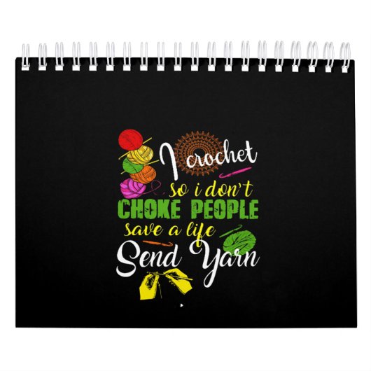 Calendrier Crochet Lover| I Love Crochet (Protection)