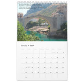 Calendrier Croisée médiévale moderne de Bosnie-Herzégovine (Jan 2027)