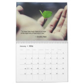 Calendrier Croissance personnelle (Jan 2026)