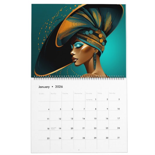 CALENDRIER CROWNS VOLUME 1 2026 CALENDAR (Jan 2026)