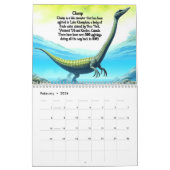 Calendrier Cryptids Bigfoot, Chupacabra, Mothman, Yeti (Feb 2026)