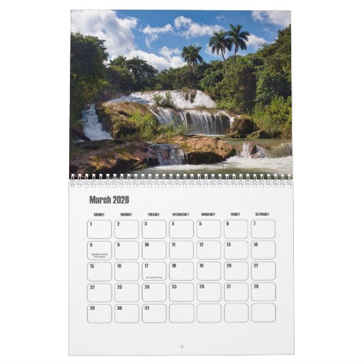 Calendrier Cuba (Mar 2026)