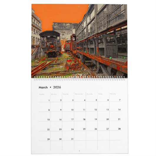 Calendrier Cuba 2025 (Mar 2026)