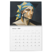 Calendrier Cubisme : l'esthétique de l'art IA - Réinterprétat (Jan 2027)
