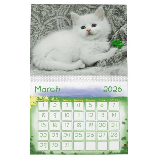 Calendrier Cuisinement Kittens (Mar 2026)