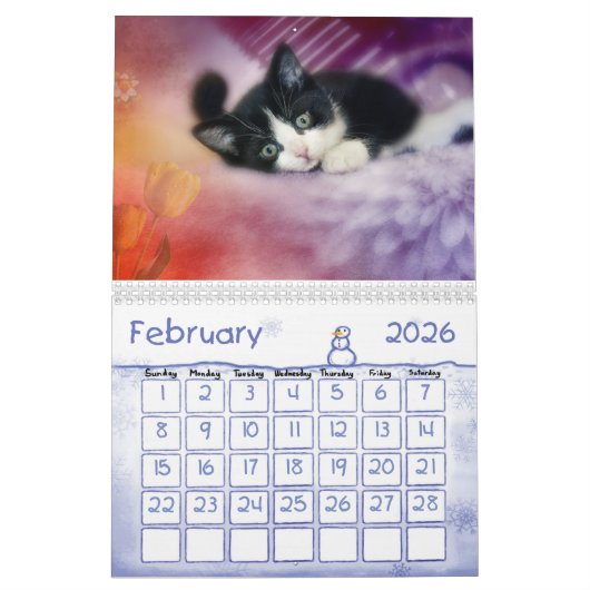 Calendrier Cuisinement Kittens (Feb 2026)
