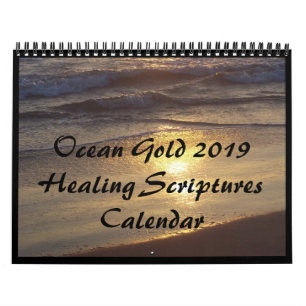 Calendrier curatif des vers 2019 de bible
