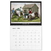 Calendrier Currier & Ives - Un petit Humour (Mar 2026)