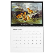 Calendrier Currier & Ives Wildlife (Feb 2027)