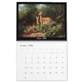 Calendrier Currier & Ives Wildlife (Jan 2027)