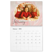 Calendrier Custom 12-Month Photo Calendar – Grandparent Gift (Feb 2026)