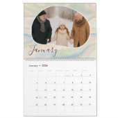 Calendrier Custom 12-Month Photo Calendar – Grandparent Gift (Jan 2026)
